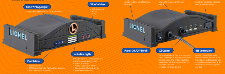 Lionel BASE3 Command Station