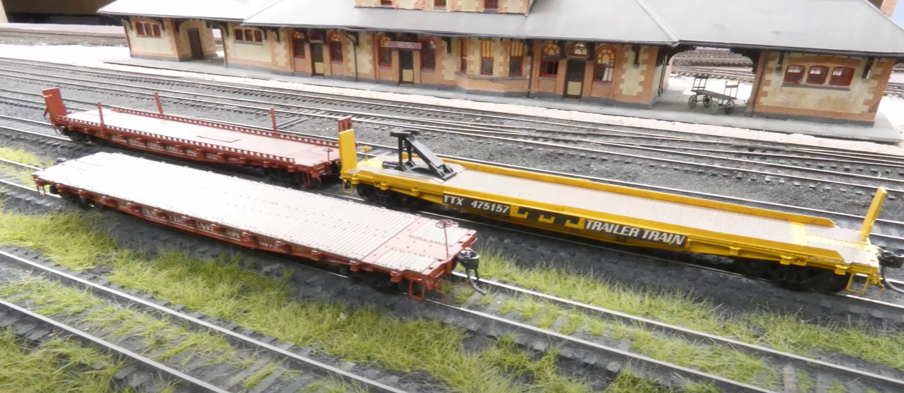 The HO Scale PRR F30 Class Flatcars from Rapido Trains Have Arrived!