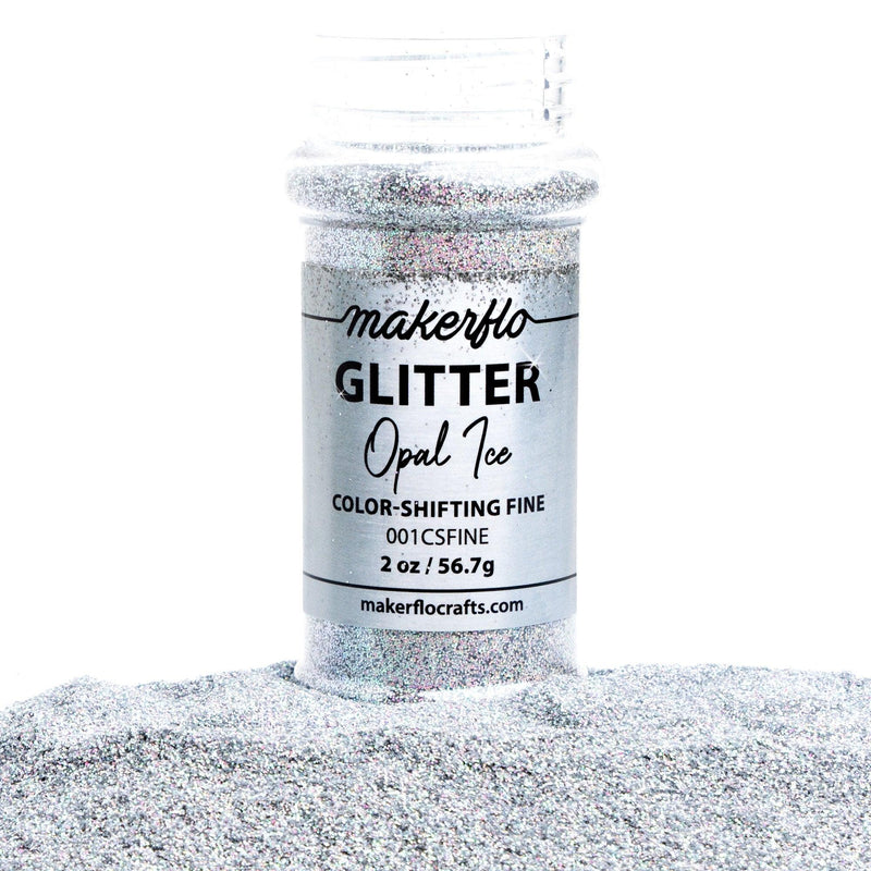 MakerFlo Crafts Opal Ice - Fine Glitter 2oz