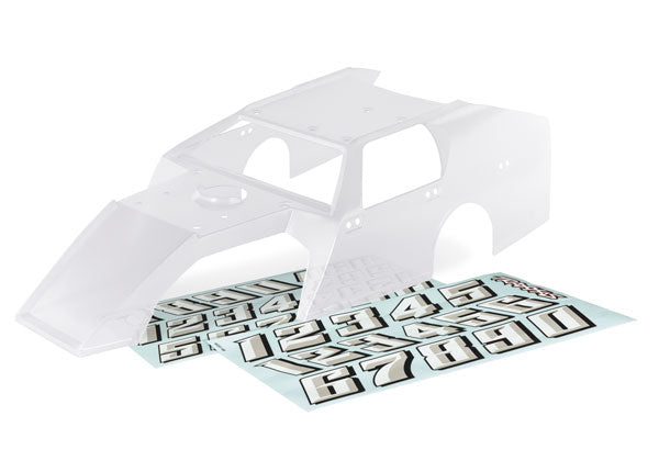 Traxxas 10411 Clear Slash Modified Clipless Body