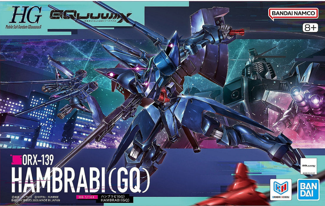 Bandai 2836582 1/144 HG GQuuuuuuX Hambrabi Mobile Suit Gundam