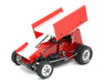 1RC 1095 1/18 Sprint Car 4.0 Brushless RTR 2WD Oval Racer with Red Body