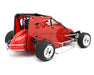 1RC 1105 1/18 Midget 4.0 Brushless RTR 2WD Oval Racer with Red Body