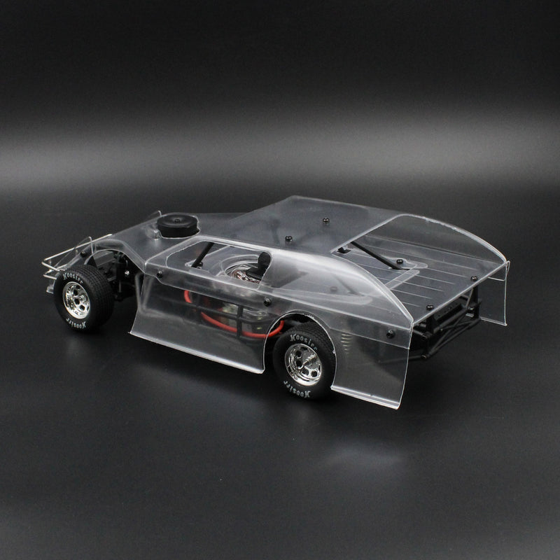 1RC 1127 1/18 Dirt Modified 2.0 Brushless RTR 2WD Oval Racer with Clear Body