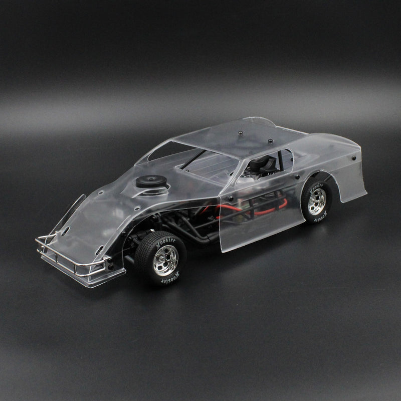 1RC 1127 1/18 Dirt Modified 2.0 Brushless RTR 2WD Oval Racer with Clear Body