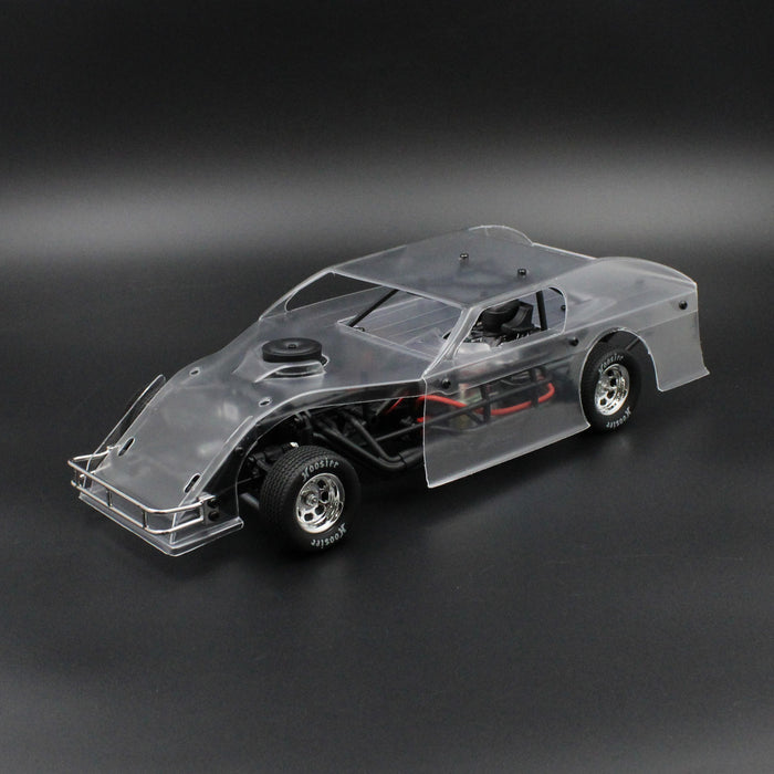 1RC 1127 1/18 Dirt Modified 2.0 Brushless RTR 2WD Oval Racer with Clear Body