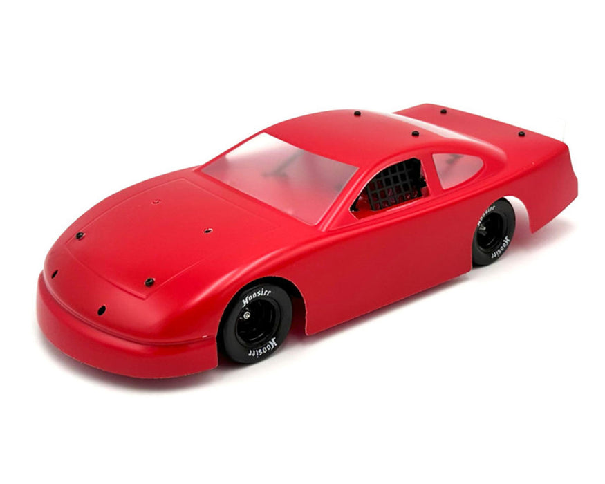 1RC 1140 1/18 Asphalt Late Model Brushless RTR 2WD Oval Racer with Red Body