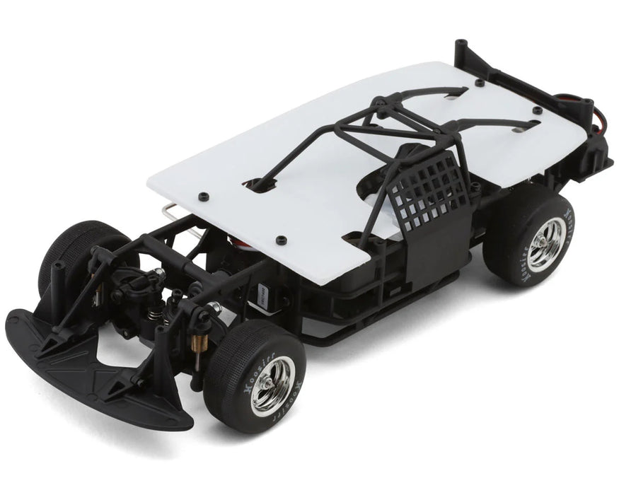 1RC 1401 1/24 Asphalt Late Model Brushless RTR 2WD Oval Race Car with White Body