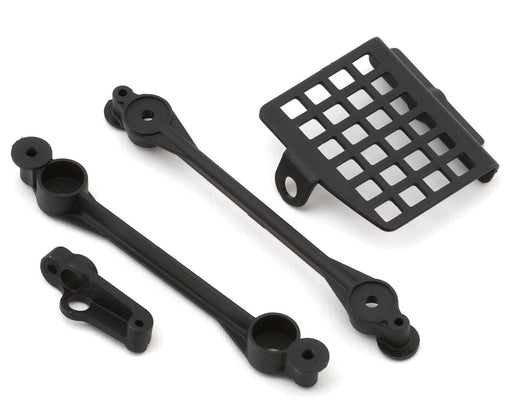 1RC 2056 1/18 Asphalt Late Model Body Mounts with Window Net