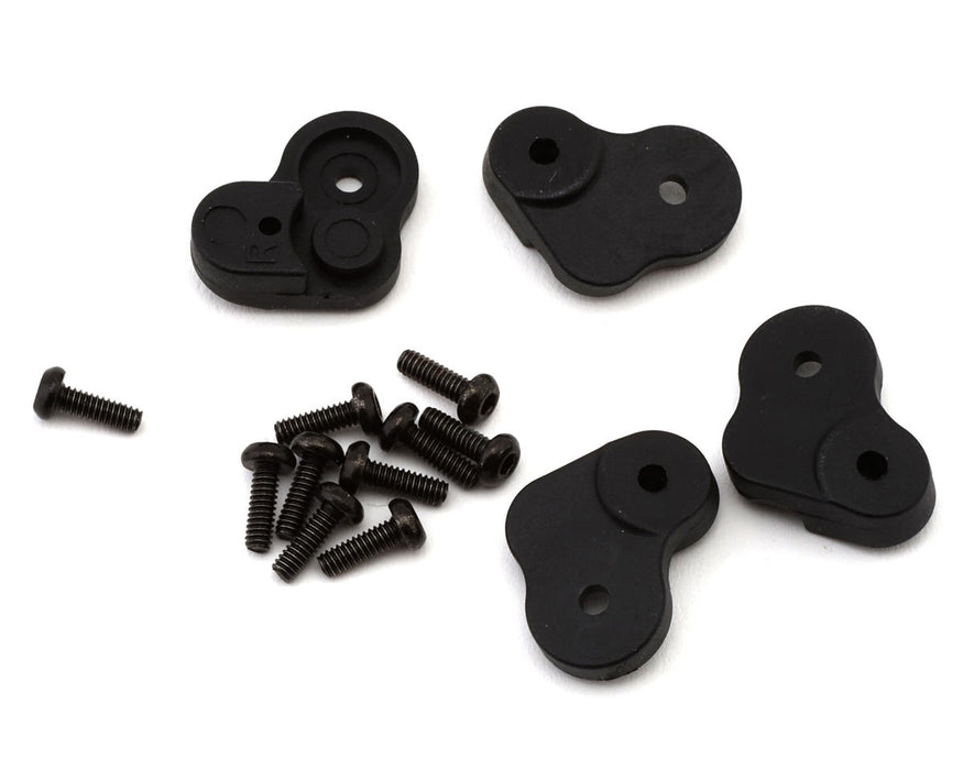 1RC 2086 1/18 Asphalt Late Model 2.0 Body Mount Adapters Set