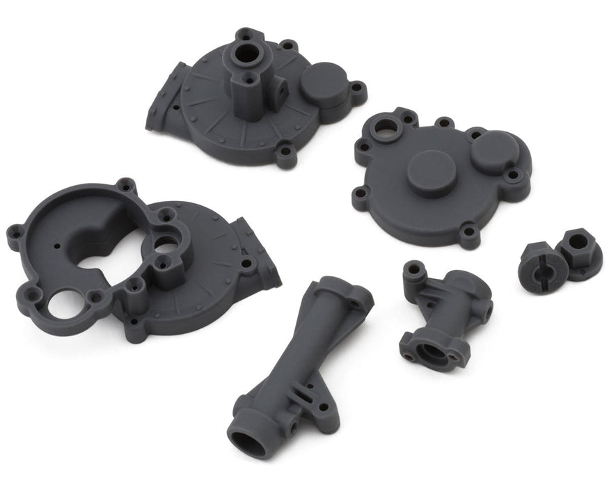 1RC 3040 Grey Rear End Axle Housing for 1/18 Super Modified