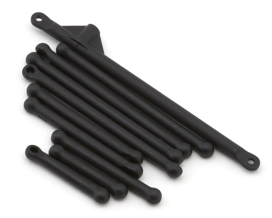 1RC 3043 Black Radius Rod Set for 1/18 Super Modified