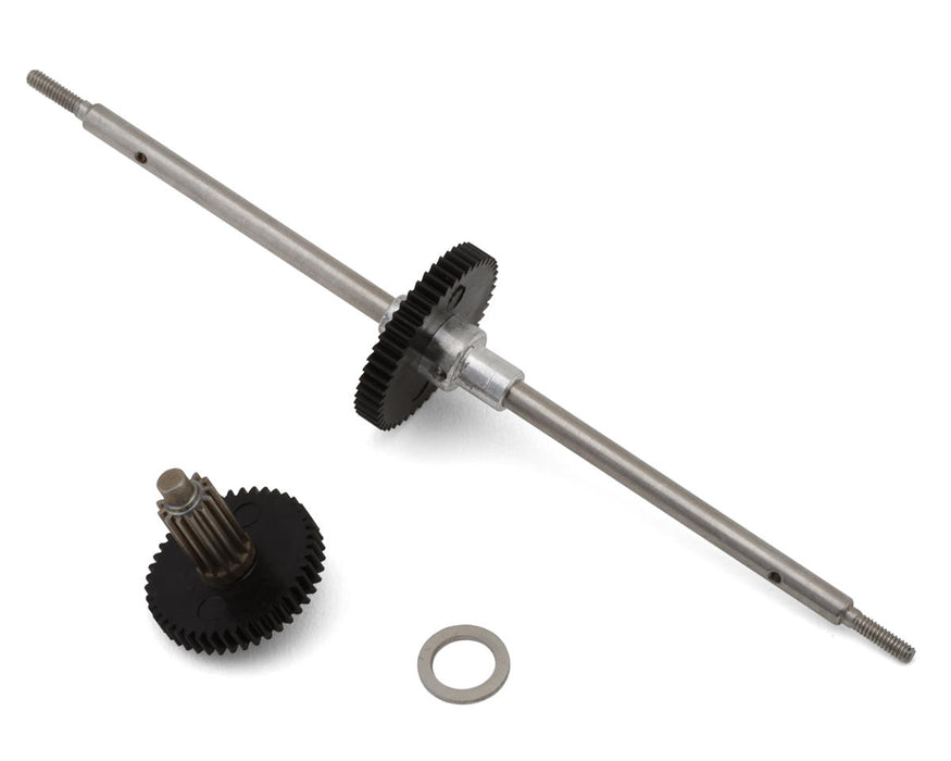 1RC 4015 HD Rear Axle & Compound Gear Set for 1/18 Midget/Asphalt Modified