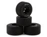 1RC 5537 Soft Front and Rear Hoosier Tires on Black Wheels for 1/18 EDM