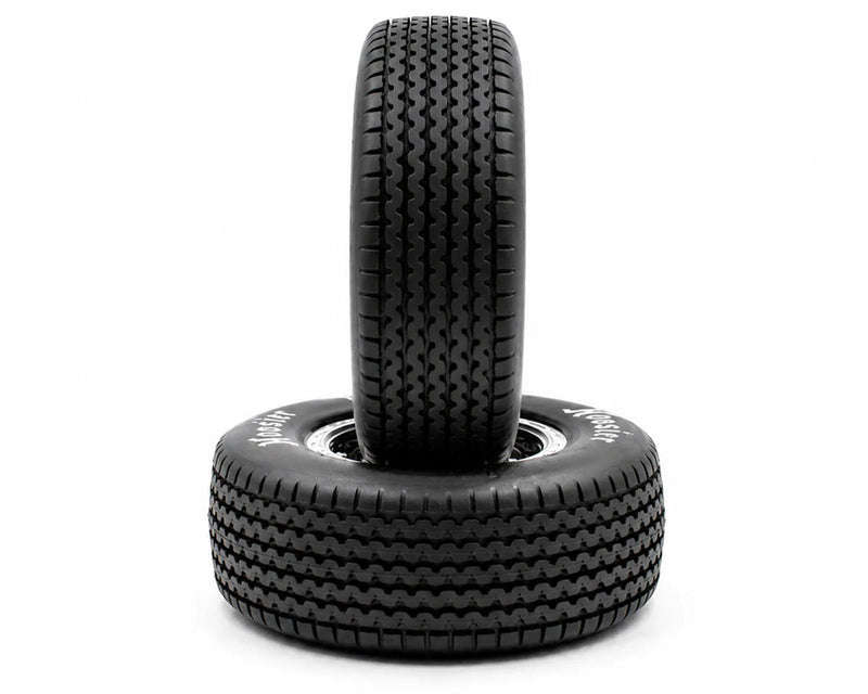 1RC 5601 1/7 Sprint Car Pre-Mounted Standard Front Tires on Chrome Wheels (2 Pack)