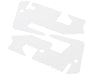 1RC 6023 Clear 1/18 Silver Crown Lexan Side Panels (2 Pack)