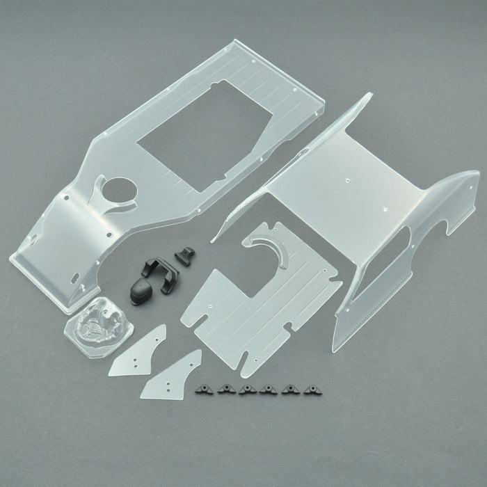 1RC 6053 Clear 1/18 Modified Body Assembly Set
