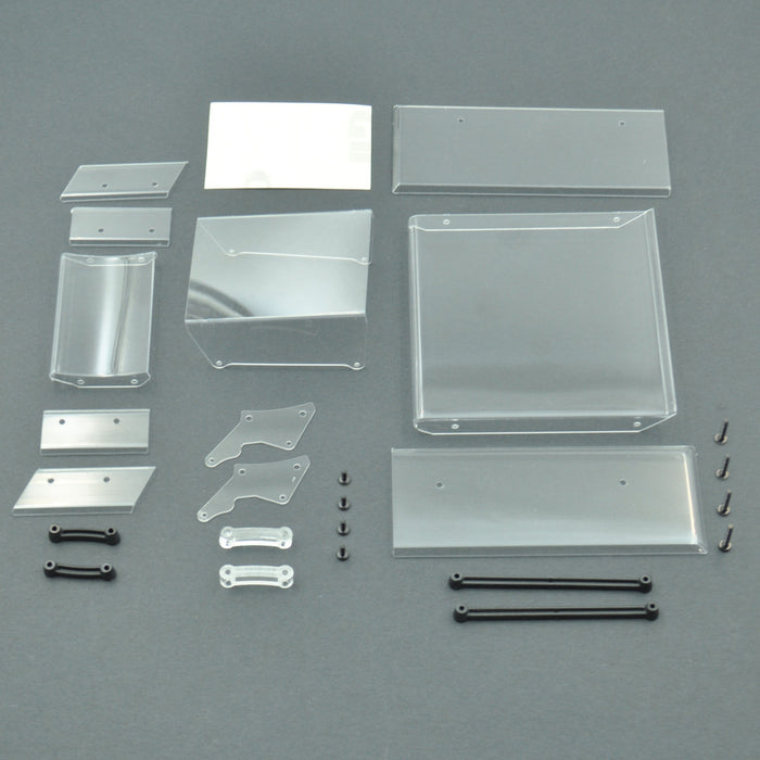 1RC 6055 Clear 1/18 Sprint Wing Set