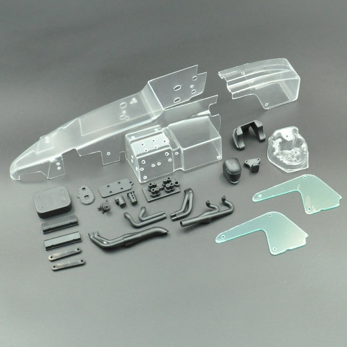 1RC 6061 Clear 1/18 Super Modified Body Set