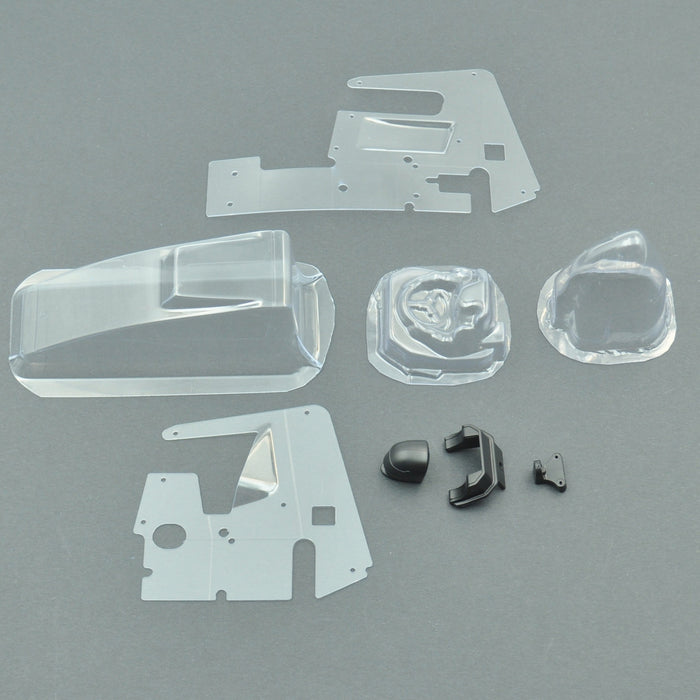 1RC 6065 Clear 1/18 Sprint 4.0 Complete Body Set