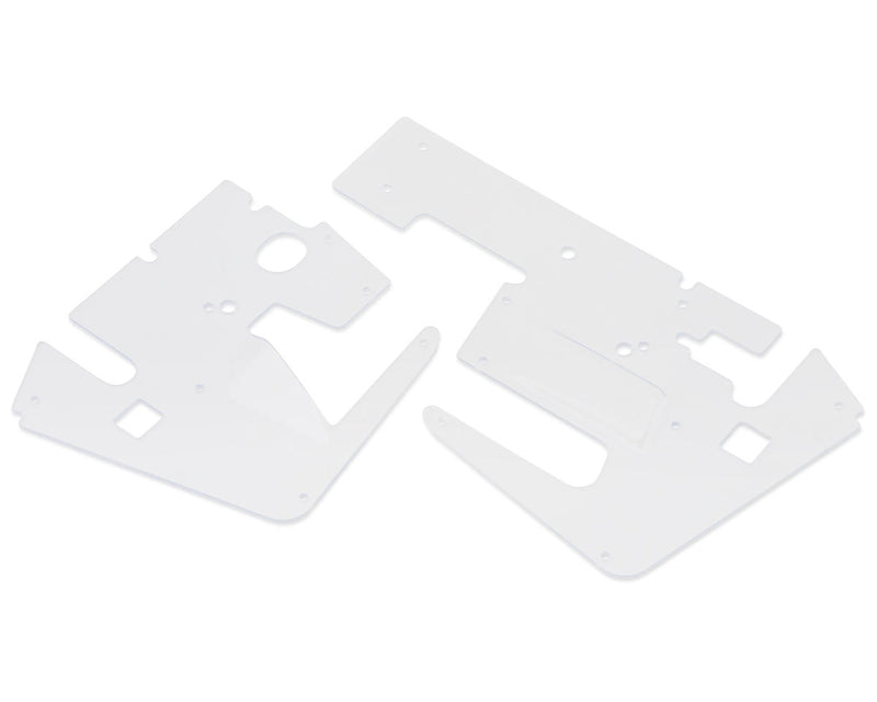 1RC 6067 Clear 1/18 Sprint 4.0 Body Side Panel Set