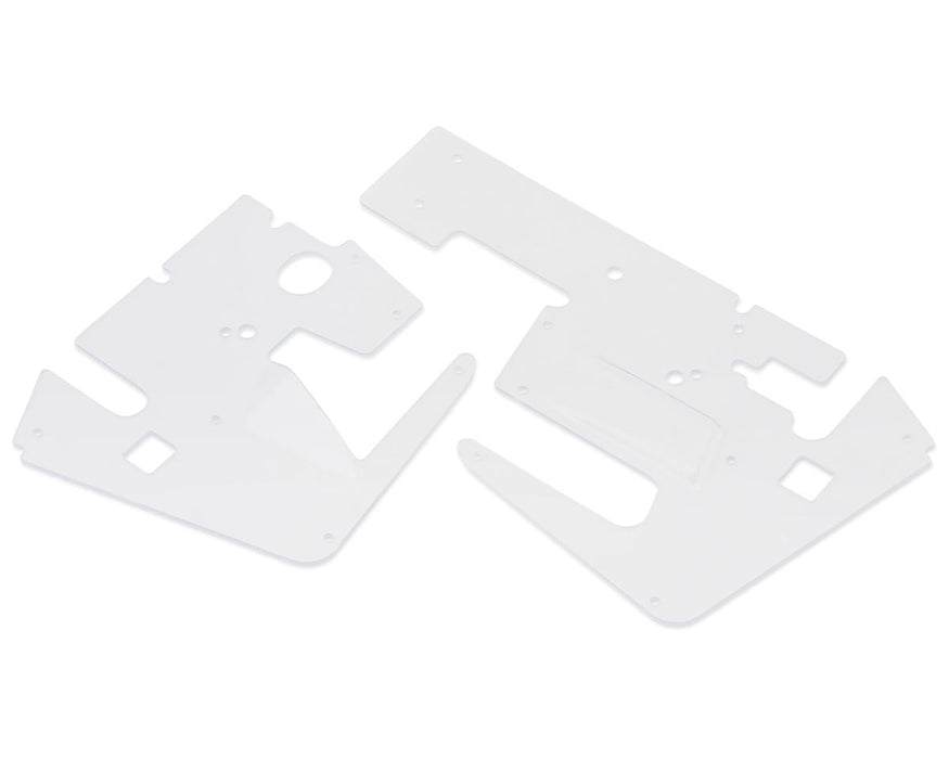1RC 6067 Clear 1/18 Sprint 4.0 Body Side Panel Set