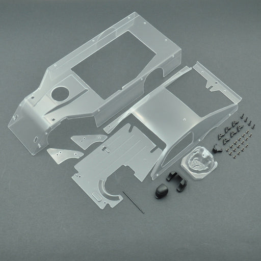 1RC 6068 Clear 1/18 Asphalt Modified Body Set