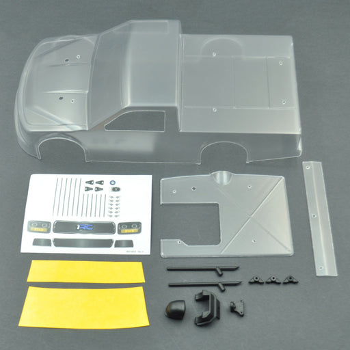 1RC 6070 Clear 1/18 Asphalt Truck Body Set