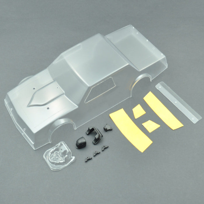 1RC 6073 Clear 1/18 Dirt Street Stock Body Set