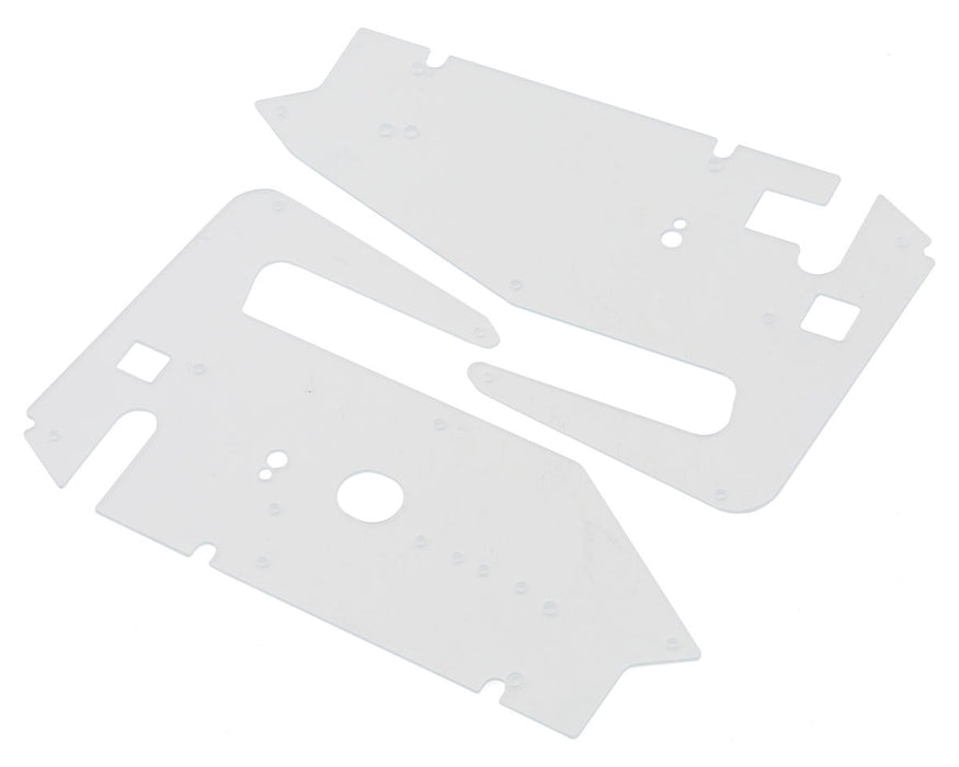 1RC 6077 Clear 1/18 Midget 4.0 Body Side Panel Set