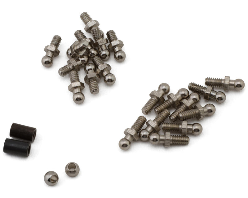 1RC 8001 Ball Stud & Pivot Ball Set for 1/18 Midget/Sprint/EDM/Late Model