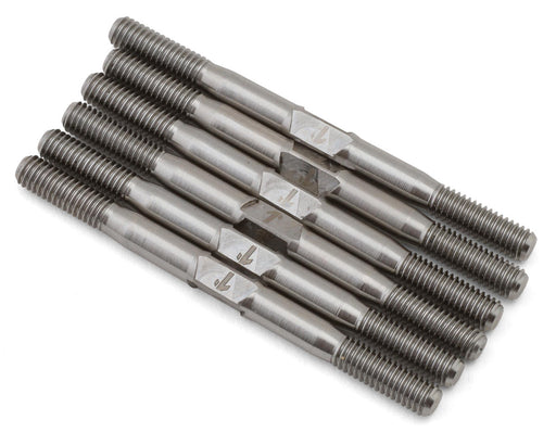 1UP Racing 74911 Silver RC10B7.1/B7.1D Pro Duty Titanium Turnbuckles Set