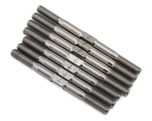 1UP Racing 74934 Silver TLR 22X-4 2.0 Pro Duty Titanium Turnbuckles Set