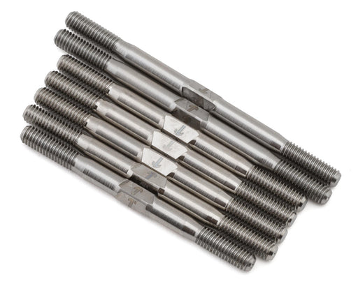 1UP Racing 74940 Silver XRAY XB4 2026 Pro Duty Titanium Turnbuckles Set