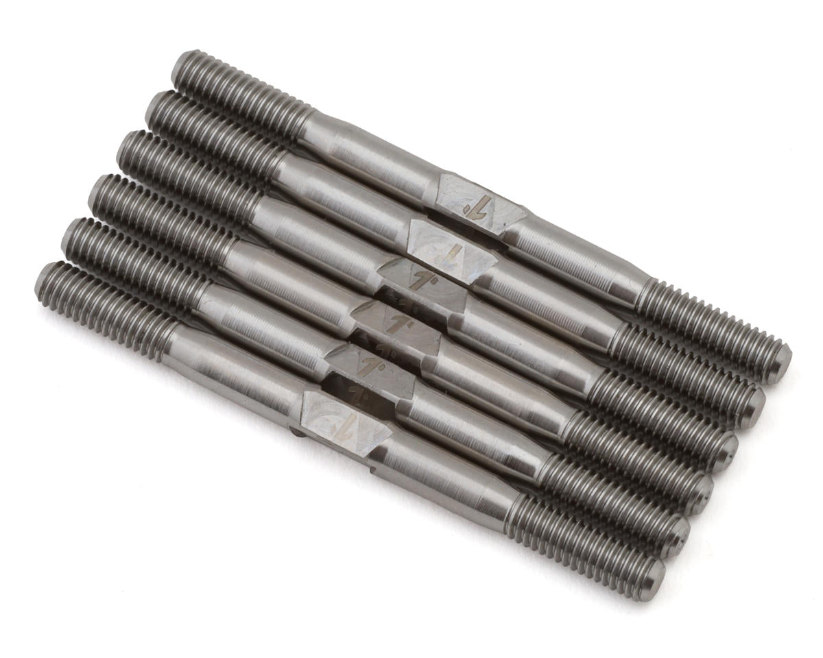 1UP Racing 74985 Silver Yokomo SO 3.0 Pro Duty Titanium Turnbuckles Se ...