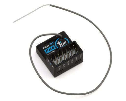 1UP Racing 10102 Pro-RX 4-Channel Sanwa FH4 2.4GHz Extended-Range Receiver