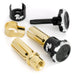 1UP Racing 190455 Lockdown Adjustable Bullet Plug Grips with 5mm Bullets