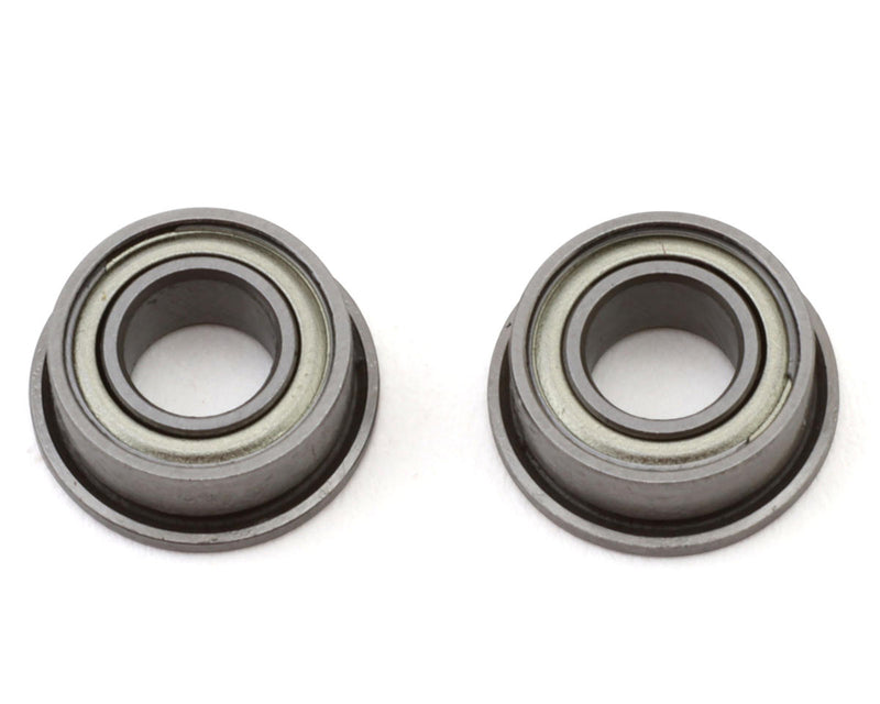 1UP Racing 4105105 Ceramic/Chrome 5x10x4mm Flanged Cv2 Pro Ball Bearings (2 Pack)
