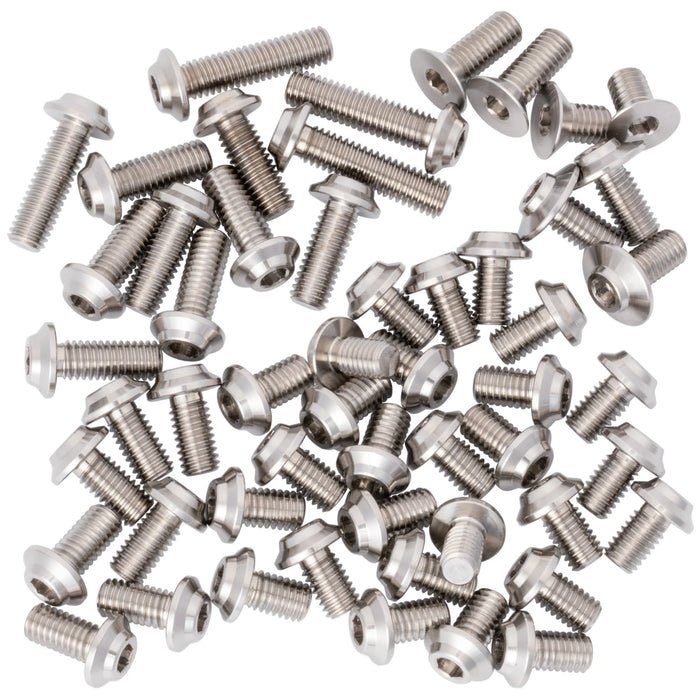 1UP Racing 710075 Mugen MTC2 Pro Duty Titanium Upper Screw Set