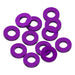 1UP Racing 80324 Purple Precision Aluminum Shims 3x6x1mm 12 Pack