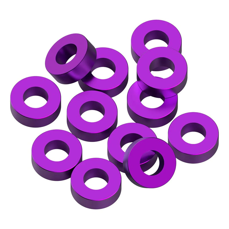 1UP Racing 80326 Purple Precision Aluminum Shims 3x6x2mm 12 Pack