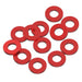 1UP Racing 80333 Red Precision Aluminum Shims 3x6x.075mm 12 Pack