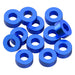 1UP Racing 80397 Dark Blue Precision Aluminum Shims 3x6x2.5mm 12 Pack