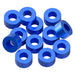 1UP Racing 80398 Dark Blue Precision Aluminum Shims 3x6x3mm 12 Pack