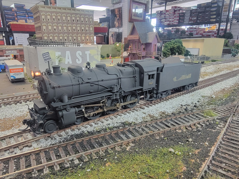 PFM United HO Scale Long Island G5 4-6-0 Steam Locomotive - Painted Brass