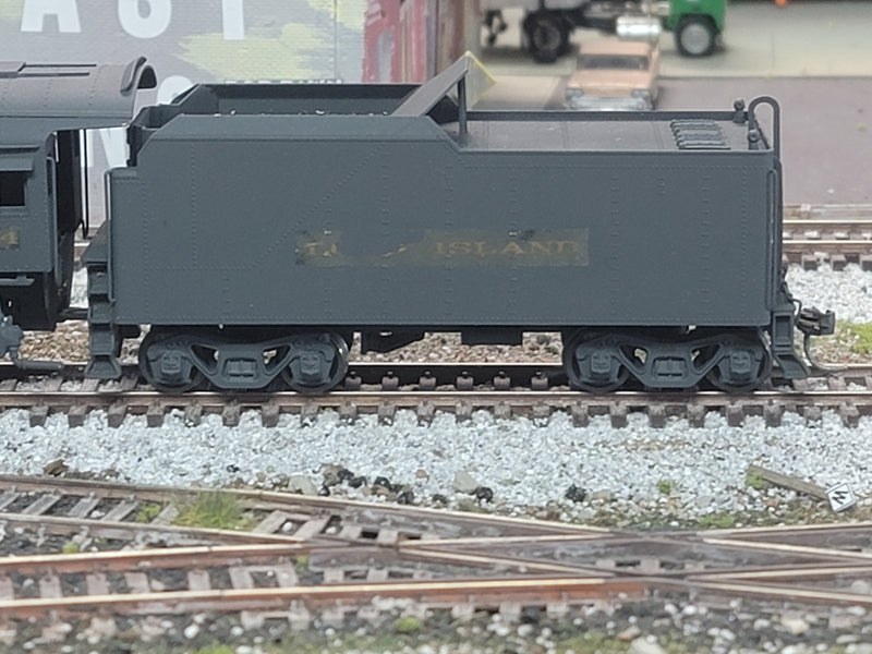 PFM United HO Scale Long Island G5 4-6-0 Steam Locomotive - Painted Brass