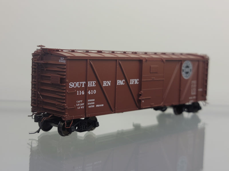 Rapido Trains 171055A HO Scale B-50-16 Boxcar Southern Pacific "1955 Scheme" SP # Varies