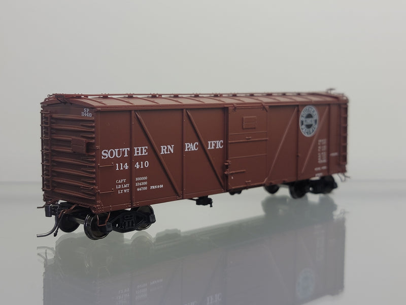 Rapido Trains 171055A HO Scale B-50-16 Boxcar Southern Pacific "1955 Scheme" SP # Varies