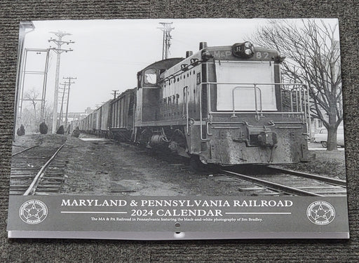 Maryland & Pennsylvania Railroad (Jim Bradley Photos) 2024 Calendar