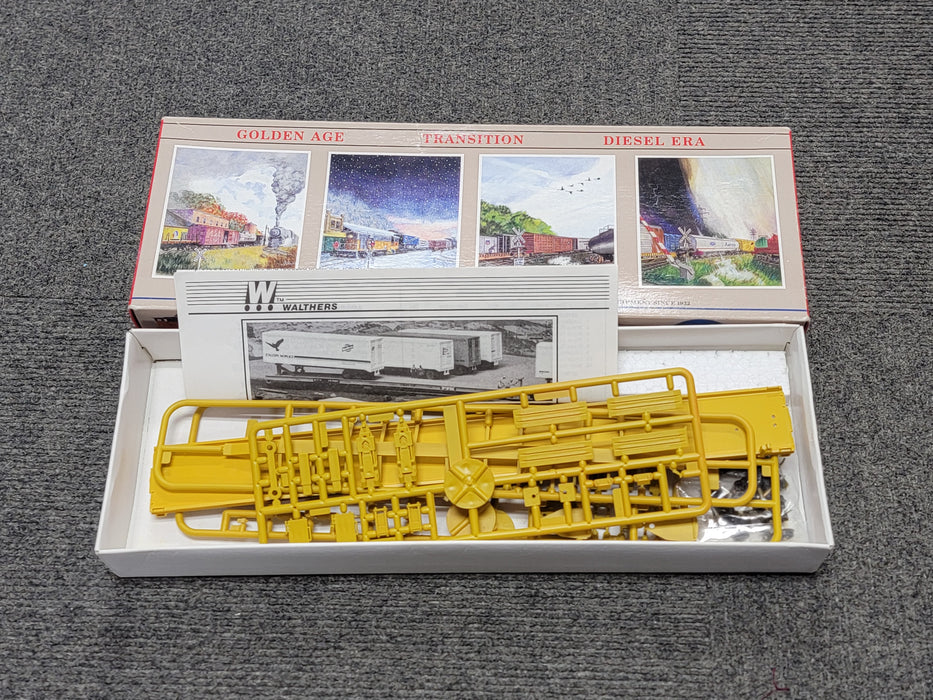 Walthers 932-4951 89' F89F Channel Side Flatcar Kit TTX 150869 - NOS